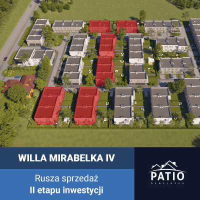 Willa Mirabelka 4 – rusza sprzedaż w ramach drugiego etapu